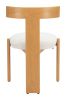 Tiana Dining Chair Natural & Beige