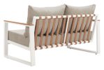Welt Sofa Taupe & White
