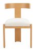 Tiana Dining Chair Natural & Beige