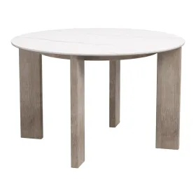 Oceanveil Round Dining Table White