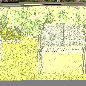 LOVESEAT AND TEAPOY Mushroom B