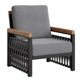 Naru Accent Chair Gray