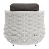 Coral Reef Accent Chair Gray