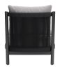 Horizon Accent Chair Gray