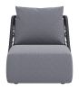Mekan Accent Chair Gray