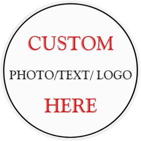 CIFbuy Personalized Metal Decorative Sign - Custom Decorative Tin Sign With Logo Images And Text - Floor Sign For Houses - Round, Diameter 12 Inches (Option: defaulttitle)